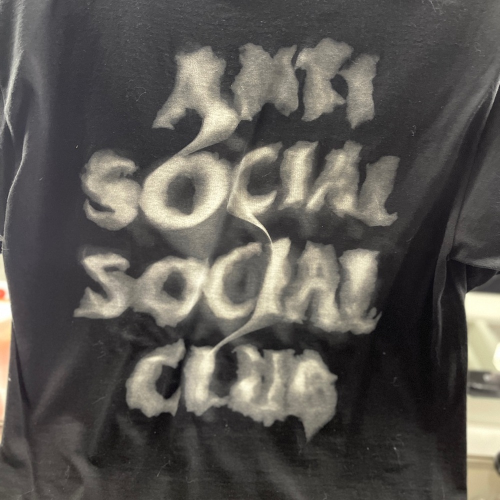 Anti Social Social Club Pink Logo Tee